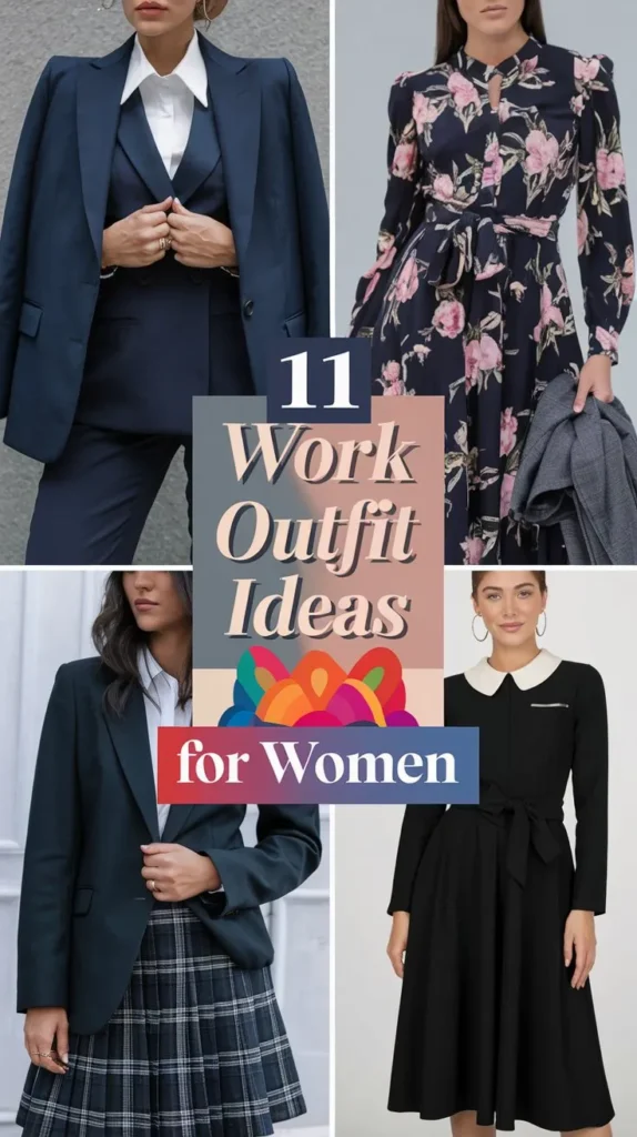 11 Work Outfit Ideas for Women to Look Professional and Stylish