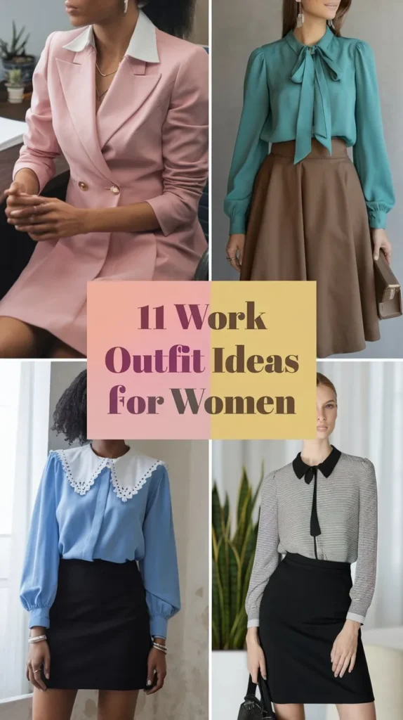 11 Work Outfit Ideas for Women to Look Professional and Stylish