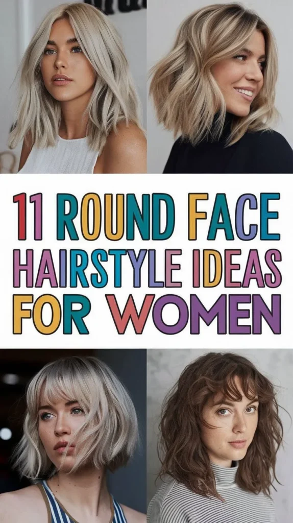 11 Round Face Hairstyle Ideas to Balance Your Features