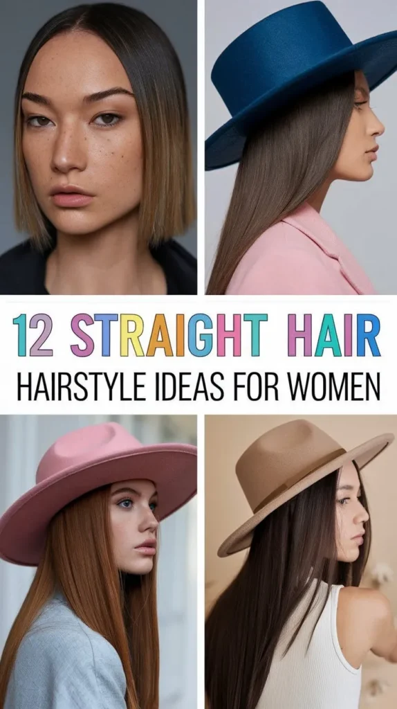 12 Straight Hair Hairstyle Ideas to Create a Sleek Look 12 Straight Hair Hairstyle Ideas to Create a Sleek Look