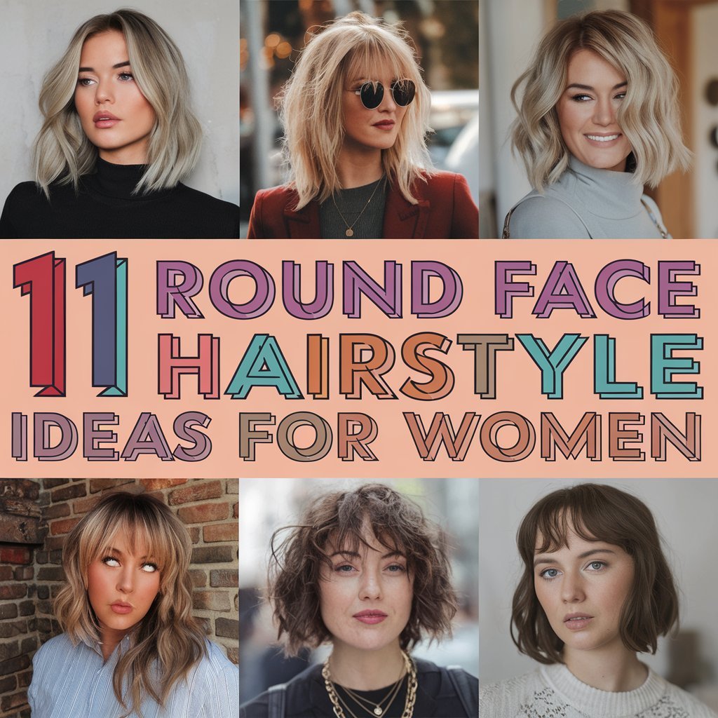 11 Round Face Hairstyle Ideas to Balance Your Features