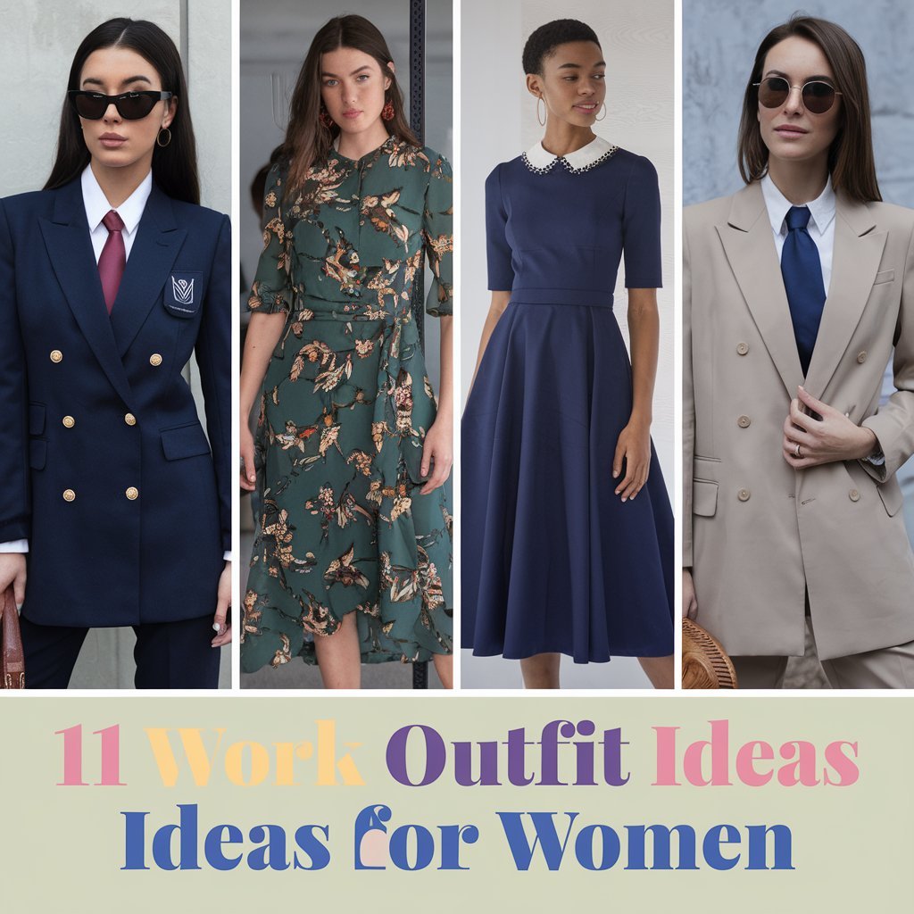 11 Work Outfit Ideas for Women to Look Professional and Stylish