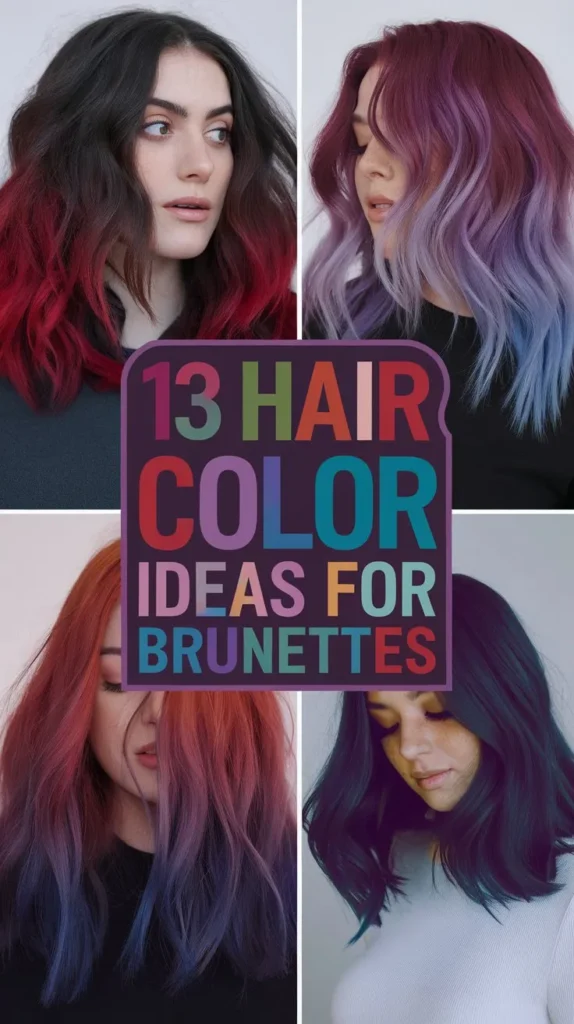 13 Hair Color Ideas for Brunettes to Enhance Your Natural Color