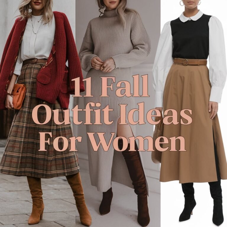 11 Fall Outfit Ideas for Women to Stay Cozy and Chic