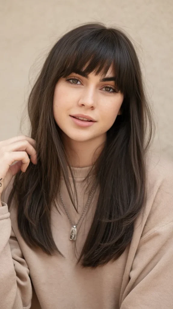 11 Hair Color Ideas With Bangs to Add a Touch of Edge