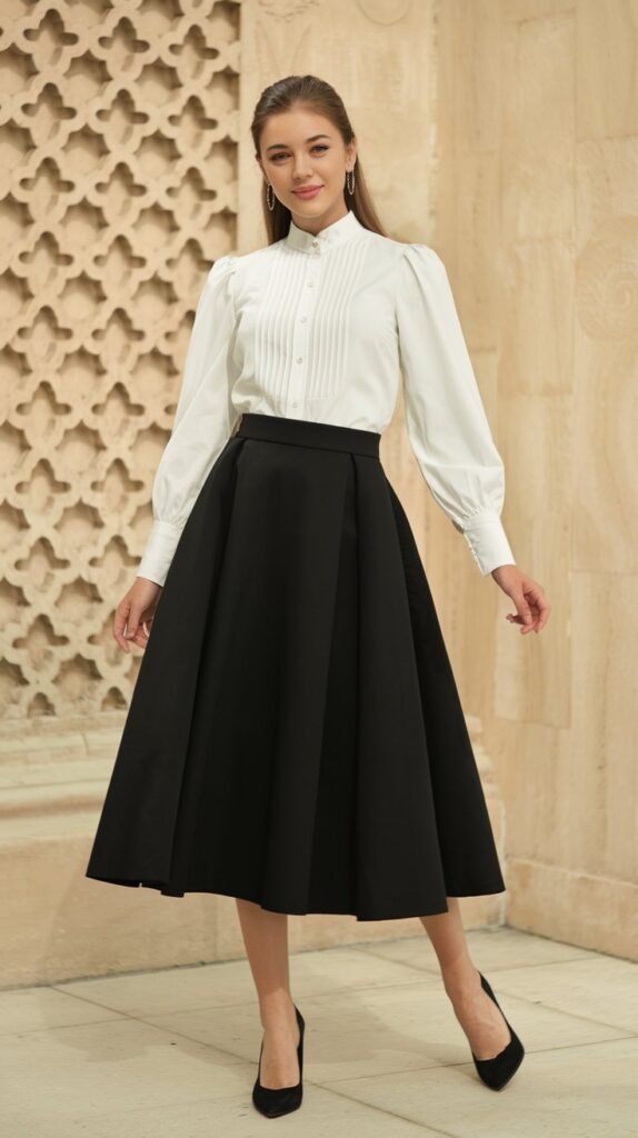 13 Skirt Outfit Ideas for Women to Look Elegant and Chic