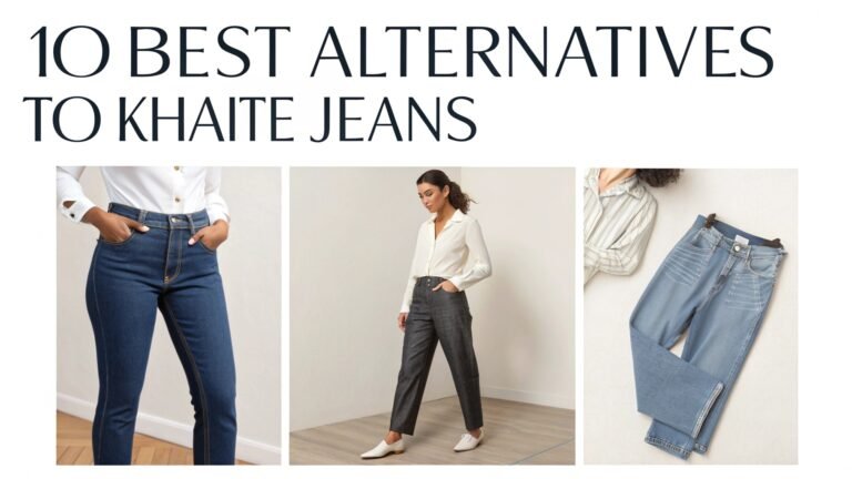 10 Best Alternatives To Khaite Jeans That Combine Style And Comfort