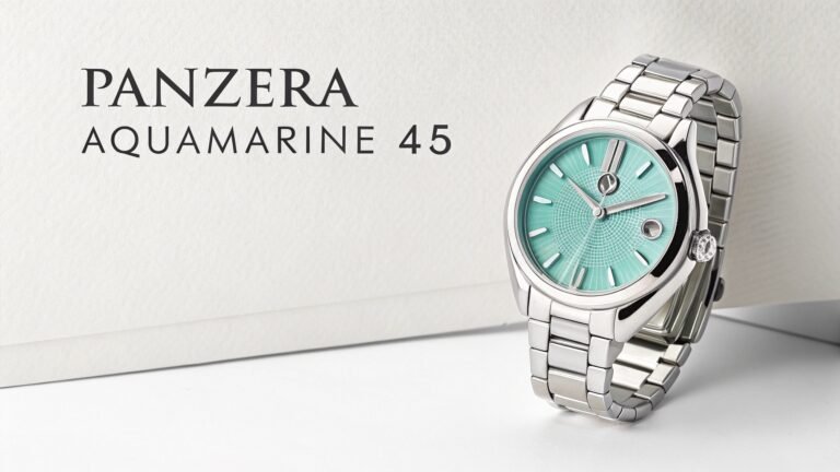 Panzera Aquamarine 45: The Ultimate Dive Watch for Style and Performance