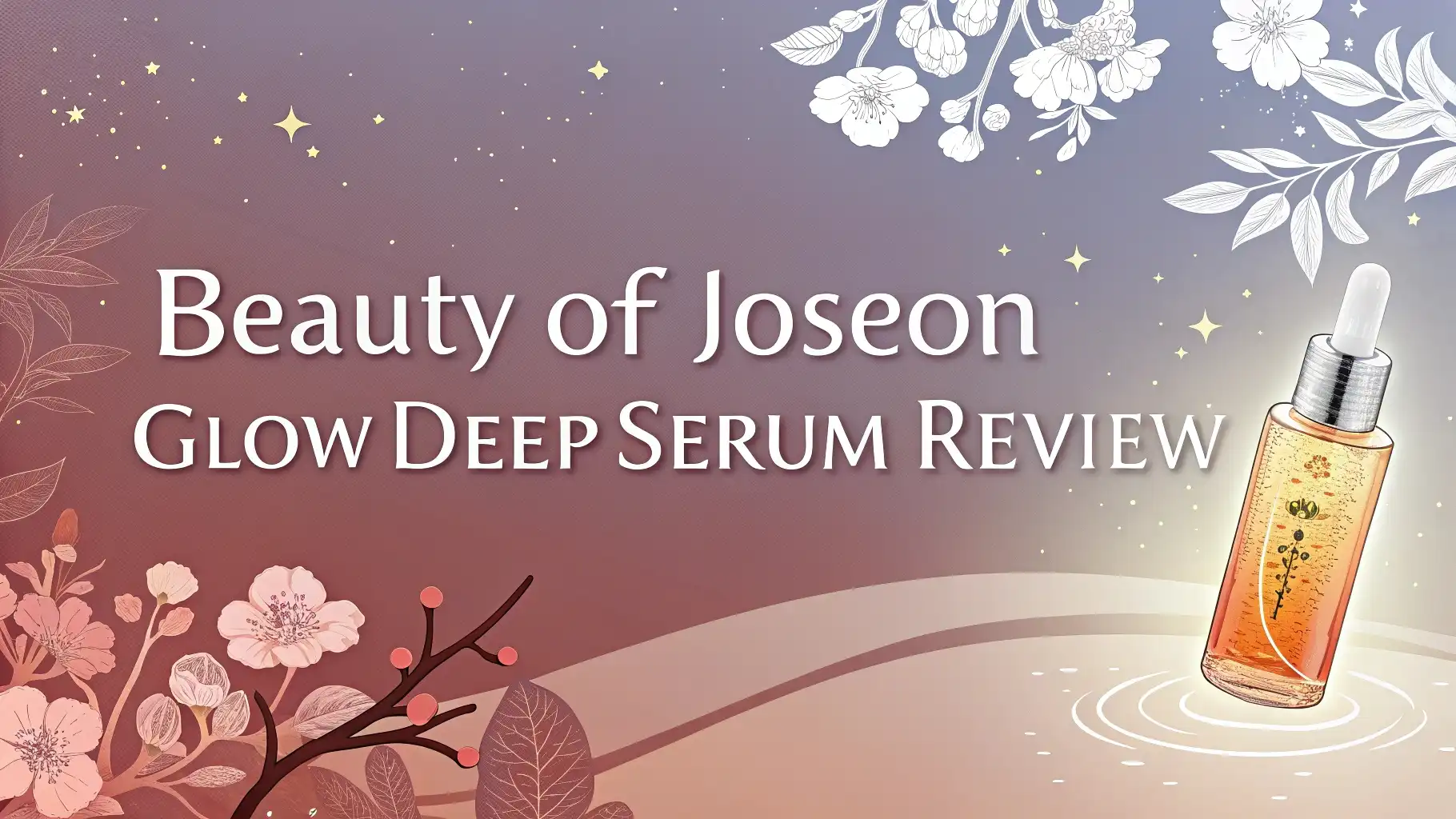 Beauty of Joseon Glow Deep Serum Review: A Comprehensive Guide