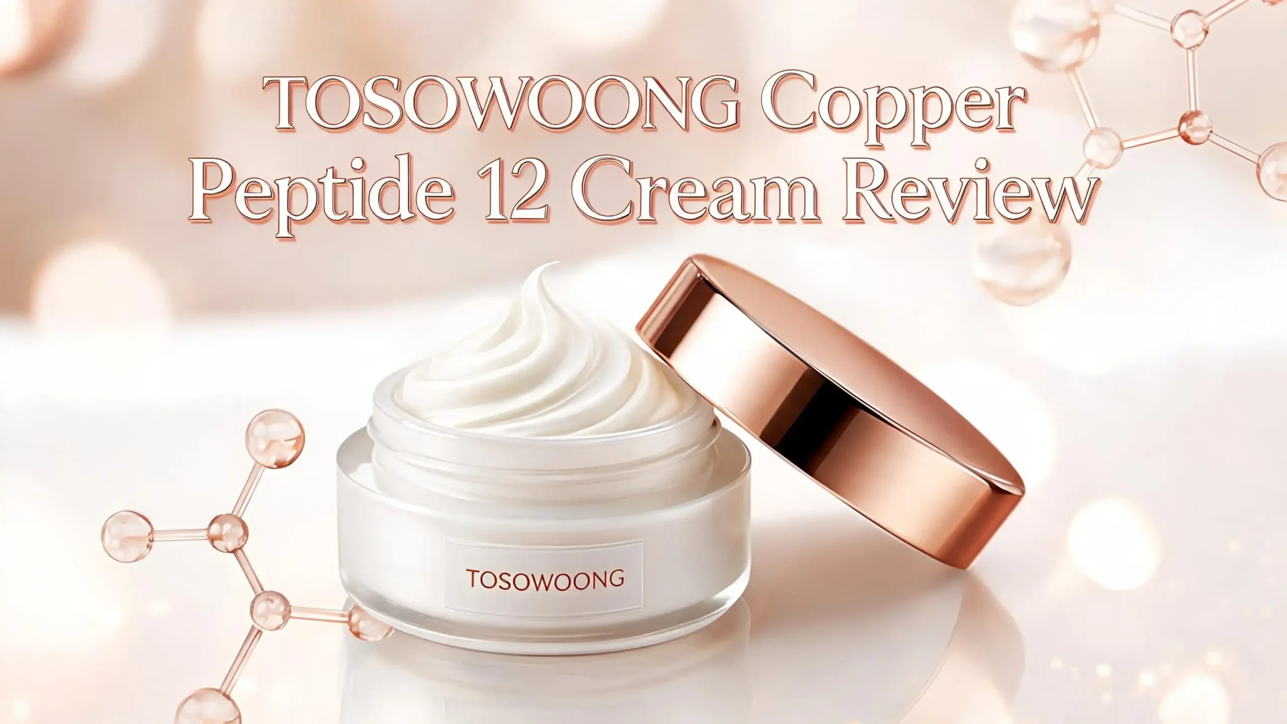 TOSOWOONG Copper Peptide 12 Cream Review 2026: Worth the Hype?