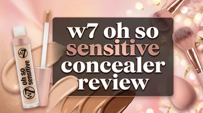 W7 Oh So Sensitive Concealer Review 2026: Worth The Hype?